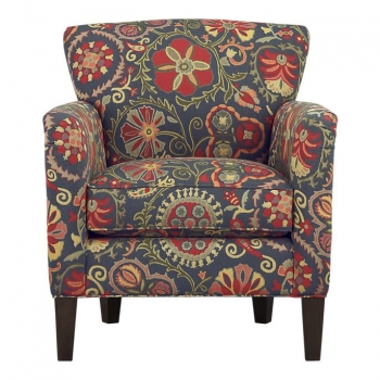 Sessel mit floralen Ornamenten