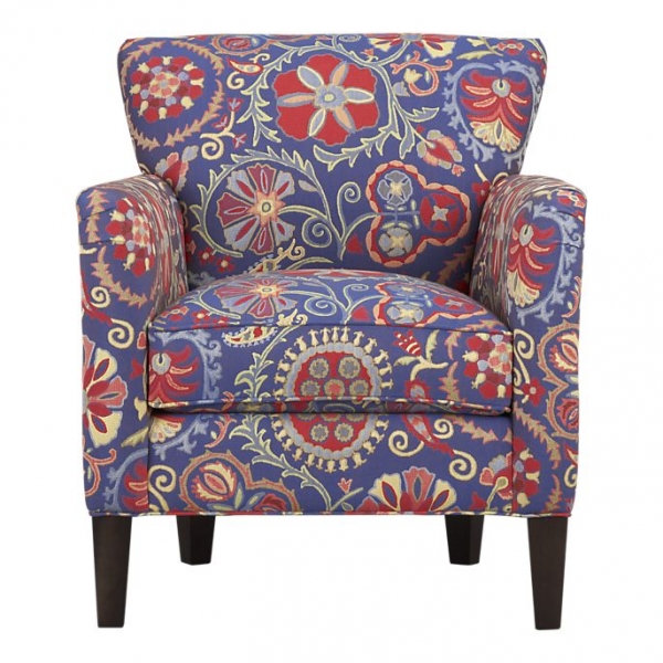 Sessel mit floralen Ornamenten