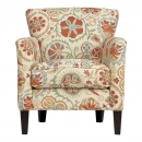 Sessel mit floralen Ornamenten